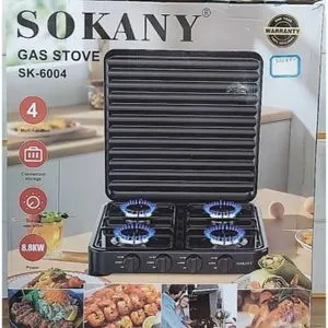 Sokany 4 Burner Gas Stove