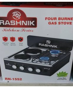 Rashnik Gas Stove (2 Hotplates 2 Gas Stove)