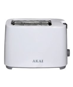 Akai 2 Slice Pop Up Toaster for making delicious toast bread and sandwich.