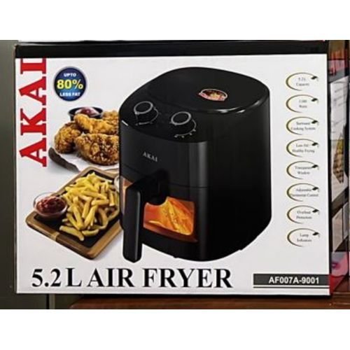 Akai 5.2L Air Fryer for fries, chicken and fried foods