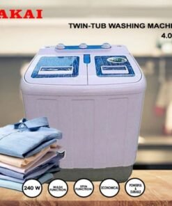 Akai 4kg Washing Machine for washing clothes and doing laundry.