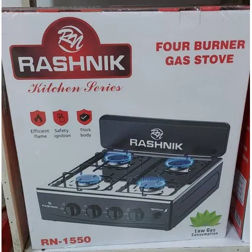 Rashnik 4 Burner Gas Stove - Image 2