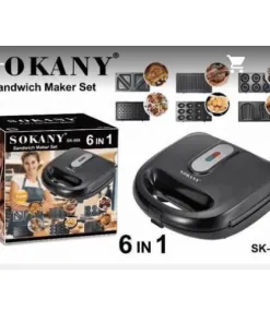 Sokany 6 in 1 Waffle Maker