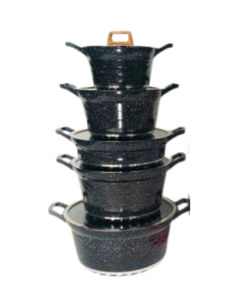 10pcs Granite Cookware Set