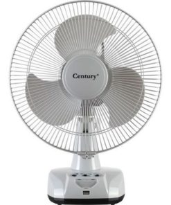 Century 12-Inch Rechargeable Table Fan for ventilation