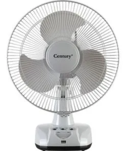 Century 12-Inch Rechargeable Table Fan for ventilation