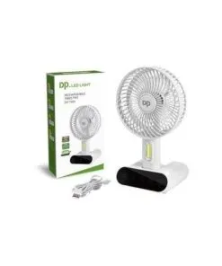 DP Rechargeable LED Light Mini Fan