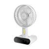 DP Rechargeable LED Light Mini Fan