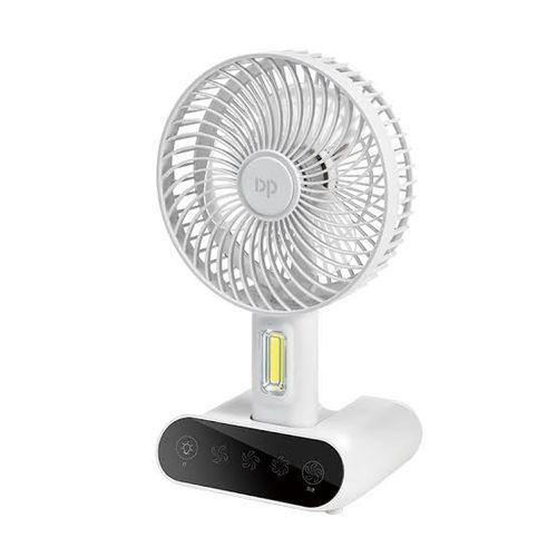 DP Rechargeable LED Light Mini Fan