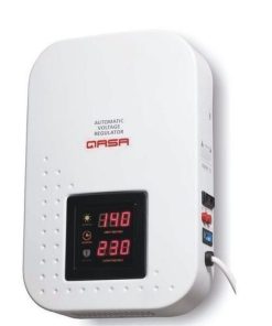 Qasa 1.5hp Automatic Voltage Regulator for AC used for protecting devices and appliances