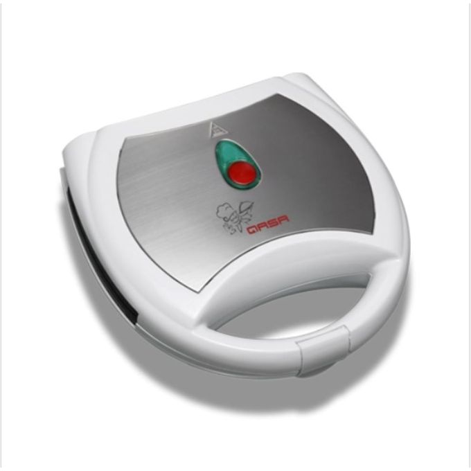 Qasa 2 Slice Sandwich Maker for making toast bread at home or in the office