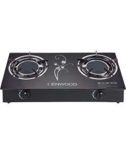 Kenwood 2 Burner Glass Top Gas Cooker for a faster cook of foods
