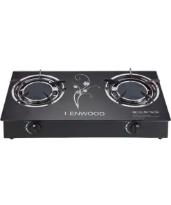 Kenwood 2 Burner Glass Top Gas Cooker for a faster cook of foods