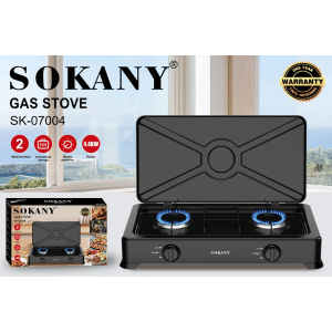 Sokany 2 Burner Gas Stove - Image 2