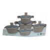 JIO 10 Pcs Cookware Granite Set