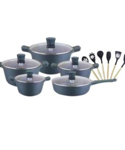 JIO 16 Pcs Cookware Granite Set for healthy cooking