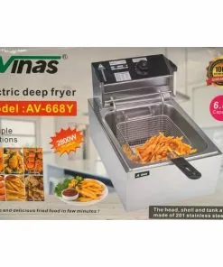 Alternative view of Avinas 6.8L Electric Deep Fryer