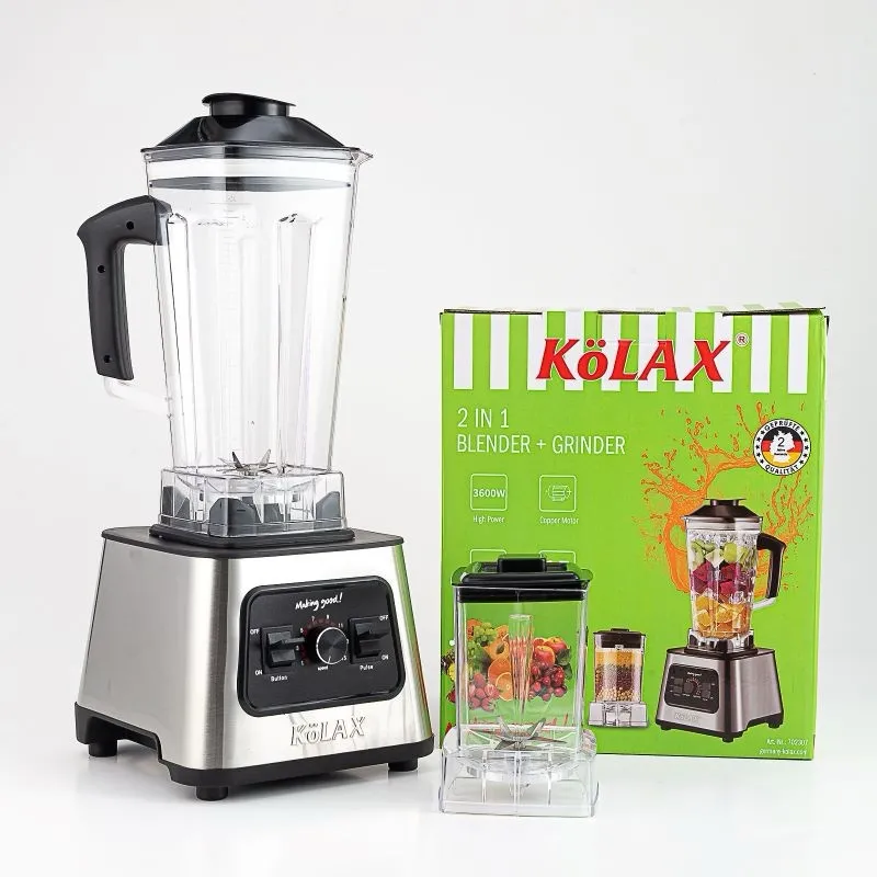 Kolax 2 in 1 Commercial Blender 3600W - Image 2