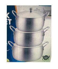 Kinelco Stock Pot Set 16/20/24CM