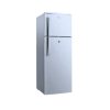 a white refrigerator with two doors - Bruhm 200L Double Door Refrigerator