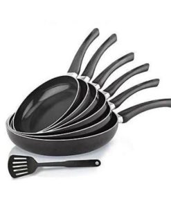 Kinelco 7pcs Non Stick Fry Pan Set