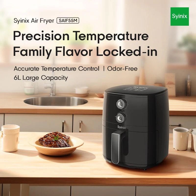 Syinix 6L Air Fryer - Image 3
