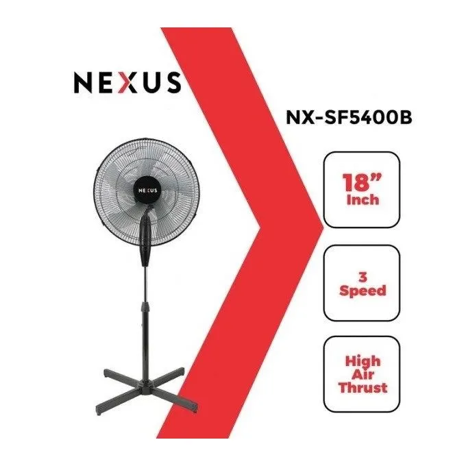 Nexus 18 inch Standing Fan - Image 2