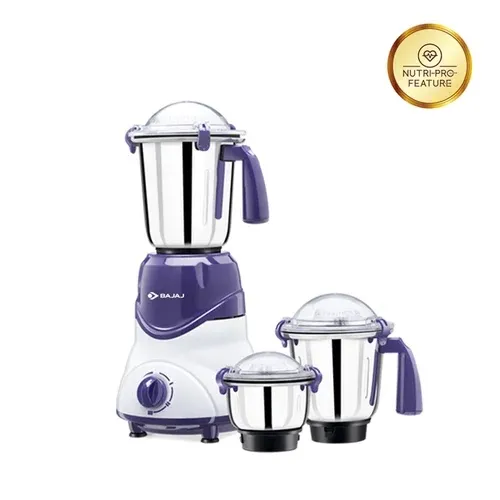 Bajaj Trio Mixer Grinder 600W
