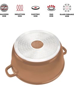 Alternative view of Nea Stockpot Set 5pc Cuprum Copper