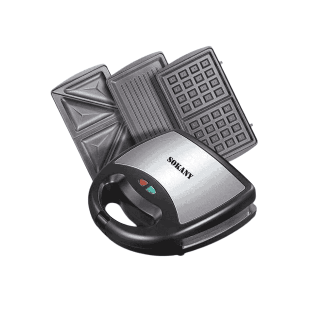 Sokany 3 in 1 Sandwich Maker