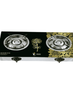 Saisho 2 Burner Glass Gas Stove