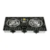 Saisho 3 Burner Glass Gas Stove