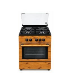 Maxi 6060 Gas Cooker (3+1) Wood Finish