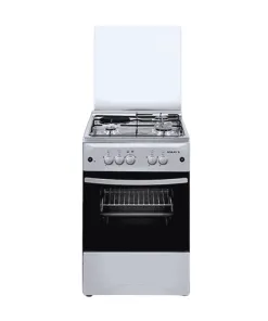 Maxi 60x60 4-Burner Gas Cooker (3+1) INOX