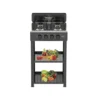 A picture of Eurosonic 4 Burner Standing Gas Cooker ES-3860 with 2 bottom storage