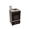 Nexus 3+1 Gas Cooker in a black color