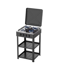 Thermocool 4 Burner Standing Gas Cooker without Oven. Two extra spaces forr keeping kitchen gadgets or appliances