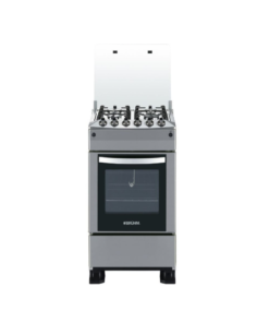 Bruhm 50x60 4 Burner Gas Cooker Stainless Steel