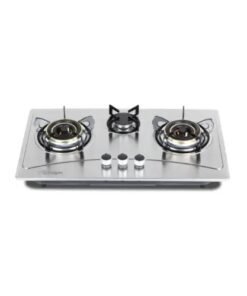 QASA 3 Burner Inbuilt Stainless Gas Cooker QGC-3B Premium