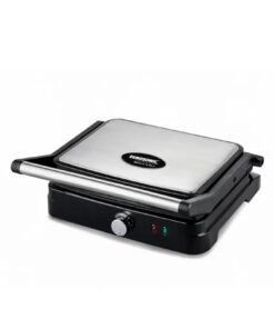 Eurosonic Multifunctional Panini Press & Shawarma Grill with a silver and black color