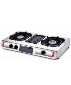 Akai 2 Burner Gas Stove with Grill