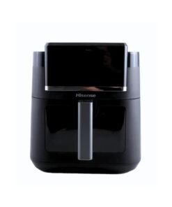 Hisense 6.3L Digital Air Fryer with large capacity basket, touch control display, and oil-free cooking technology for fast and healthy meals.