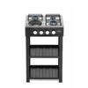 Eurosonic 3+1 Standing Gas Cooker with Hotplate (No Oven) – ES 3880