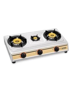 Saisho 3 Burner Stainless Table Top Gas Cooker