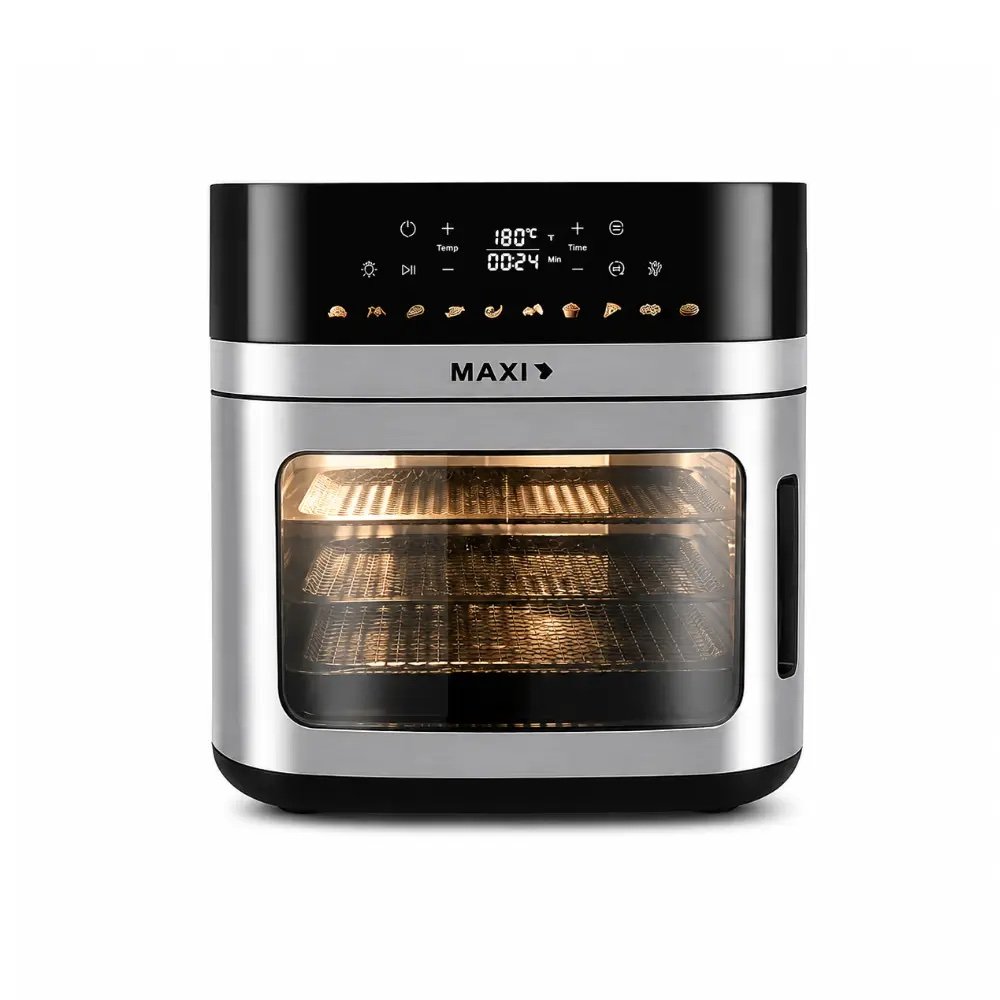 Maxi 12L Air Fryer in grey and black color