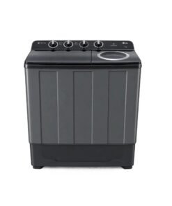 LG 11kg Twin Tub Washing Machine in black grey color