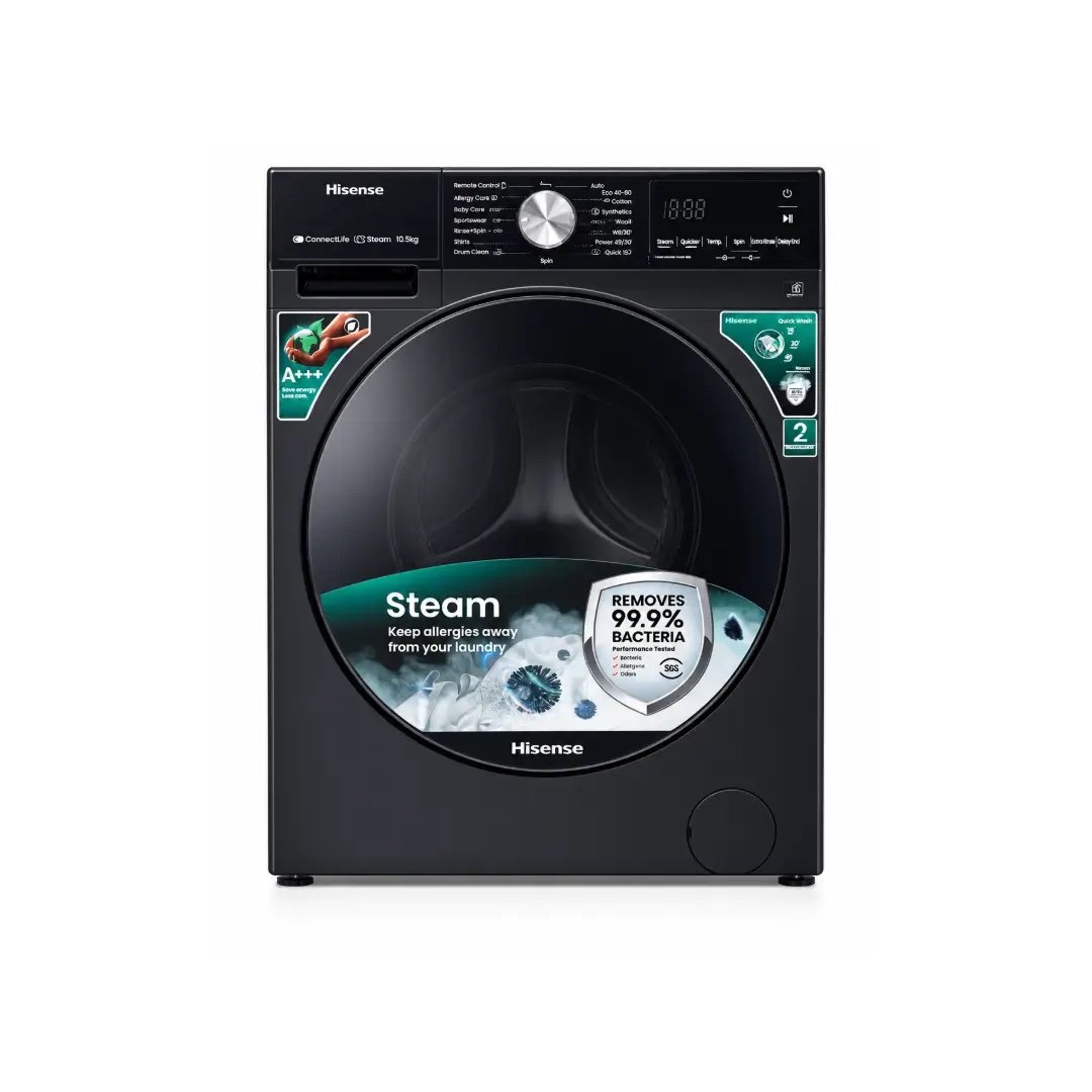 Hisense 10.5kg Front Load Automatic Washing Machine